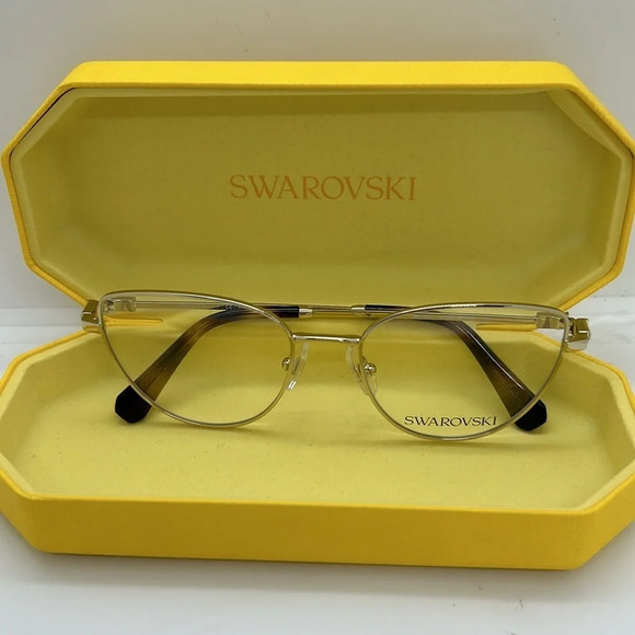 Swarovski Crystals Eyeglasses Glasses Frames SK1007 55-18-140 RX-able. F… main image 4